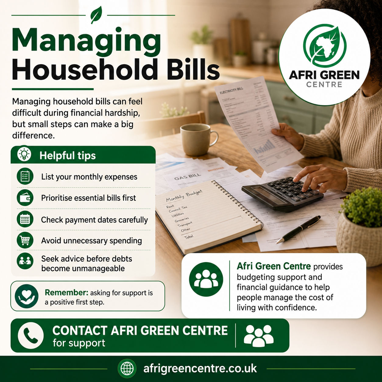 Managing Household Bills During Difficult Financial Times